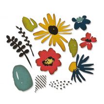 Sizzix Thinlits ponssjabloon "Modern Floristry by Tim Holtz"
