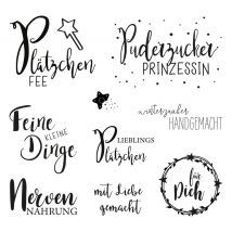 Clear Stamps "Süße Grüße"