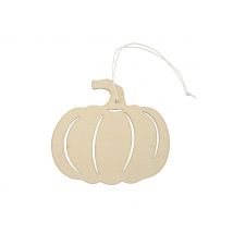 Houten decoratieve hanger "Pompoen"