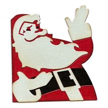 Sizzix Thinlits ponssjabloon "Retro Santa by Tim Holtz"