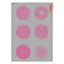 Sjabloon "Cirkels", A5