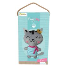 Naaien knutselpakket Little Couz'In "Kat Tina"
