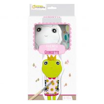 Kleurpop Friends to Paint "Kikker Georgette"