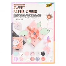 Designpapier blok  "Sweet Paper Crush Hotfoil & Glitter"