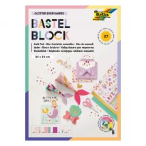 Knutsel blok "Glitter Everywhere"