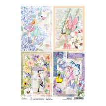 Motief strozijde "Betoverde kaarten"