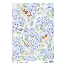 Motief strozijde "Hydrangea Geur"