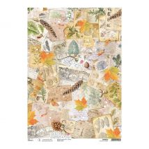 Motief strozijde "Herfststemming"