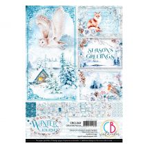 Papierset "Winter Journey"