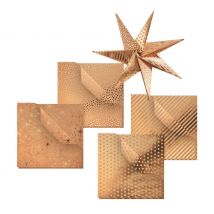 Vouwpapier "Kraftpapier goud"