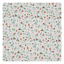 Westfalenstoffe Katoenen stof Rothenburg "Kerstmis allerlei"