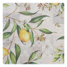 Katoenen stof "Limonero", acryl gecoat
