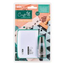 COLOP Craft Labeler Textiel Stempel Kussen Set