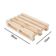 Miniatuur houten pallet - 20 cm