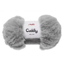 Wol "Cuddly" - Lichtgrijs