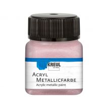 KREUL Acryl Metallic Verf, 20 ml - Roségoud