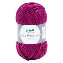 Gründl Wol "Lisa Premium Jeans" - Fuchsia Gemotiveerd