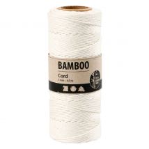 Bamboesnoer - Wit