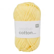 Rico Design Creative Cotton aran - Lichtgeel