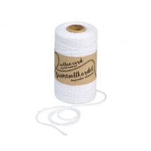 Katoengaren "1 mm" - Wit