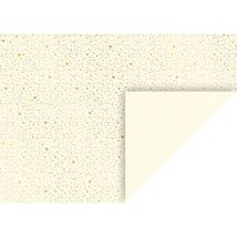 Motief karton "Golden Stars" - Créme