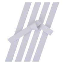 Papieren strips "Woodfree" - Wit