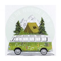 Servet "Adventure"  - 20 stuks