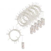 VBS Mini LED snoer lampjes met timer, 10 stuks - 20 LED's