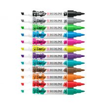 Talens Ecoline Duotip "Basis-Set" - 12 kleuren