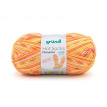 Gründl Hot Socks Manerba - Oranje/Geel/Natuur