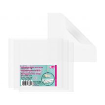 Vouw transparant papier "Extra sterk" - 15 x 15 cm