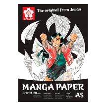 Sakura mangapapier, 20 vellen, 250 g/m² - DIN A5