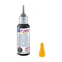 FIMO Liquid 8051 vloeibare gel, 50 ml - Zwart