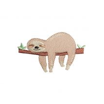 Strijktoepassing "Luiheid"