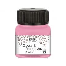 KREUL Glas en Porselein "Chalky - Candy Rose