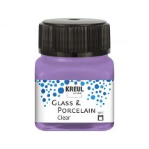 KREUL Glas en Porselein "Clear - Lila