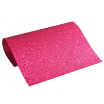 Extra Bling ijzer-op-folie A4 - Hot-Pink