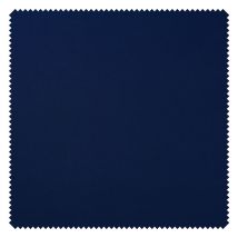 Katoenen stof "Uni" - Donkerblauw