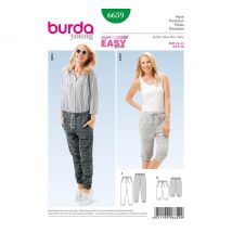 Burda Knippatroon No. 6659 "Relax pants"