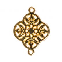 Charms connector "Ornament" - Goud