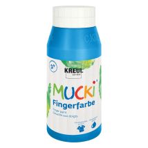 MUCKI Vingerverf, 750 ml - Blauw