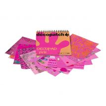 Décopatchpapier "Decopad" Rozig"
