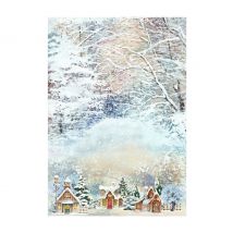 Motief strozijde "Sneeuwtijd"