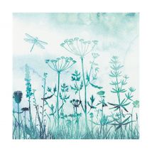 Servet "Dragonfly" Aquarel - 20 stuks