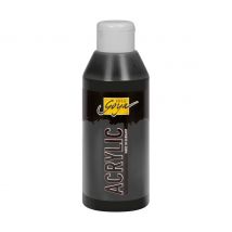 Solo Goya Acryl, 250 ml - Zwart