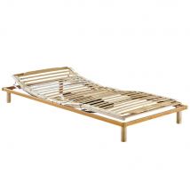 Rete una piazza e mezza elettrica in legno Master