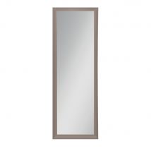 Specchio rettangolare 27x106 cornice tortora Syria