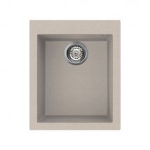 Lavello incasso monovasca 41x50 Smeg VZ40AV2 fragranite avena