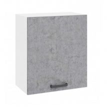 Pensile cucina con anta 60x32x72H colore cemento