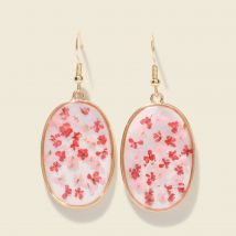 Vib's - Boucles d'oreilles rose femme TU